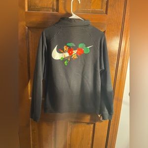 Women’s MEDIUM Nike Floral Quarter zip